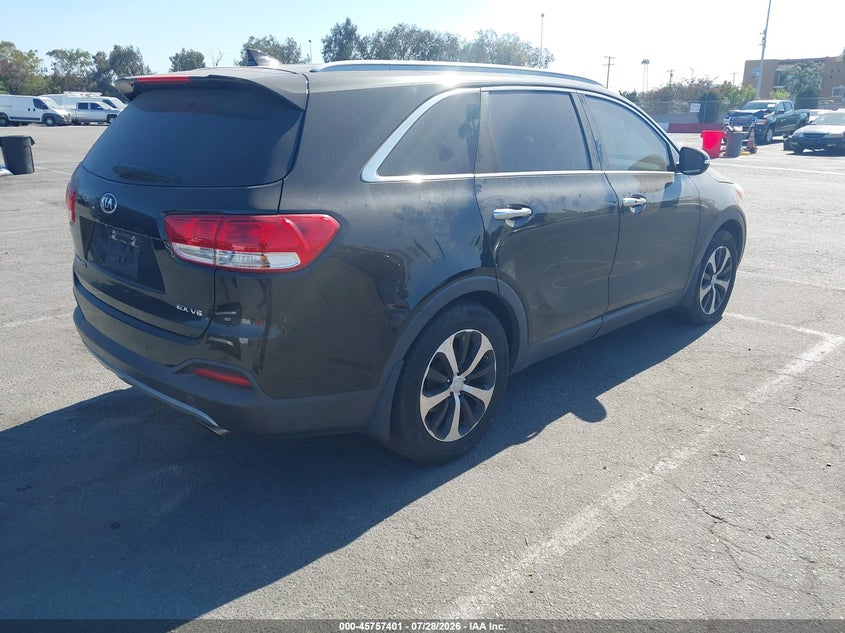 Vin: 5xyph4a52hg277800, lot: 46256123, kia sorento 3.3l ex 20174