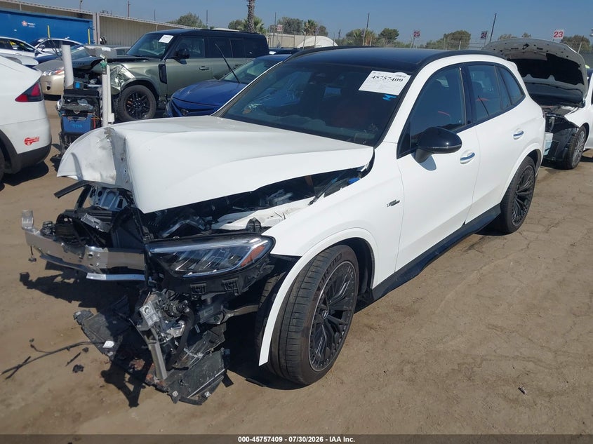 Vin: w1nkm8hb0tf495201, lot: 46256131, mercedes-benz amg glc 43 4matic 20262