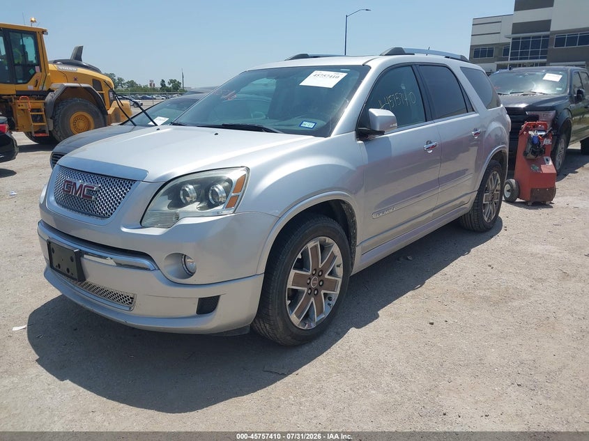 Vin: 1gkkrted8cj408387, lot: 46256132, gmc acadia denali 20122