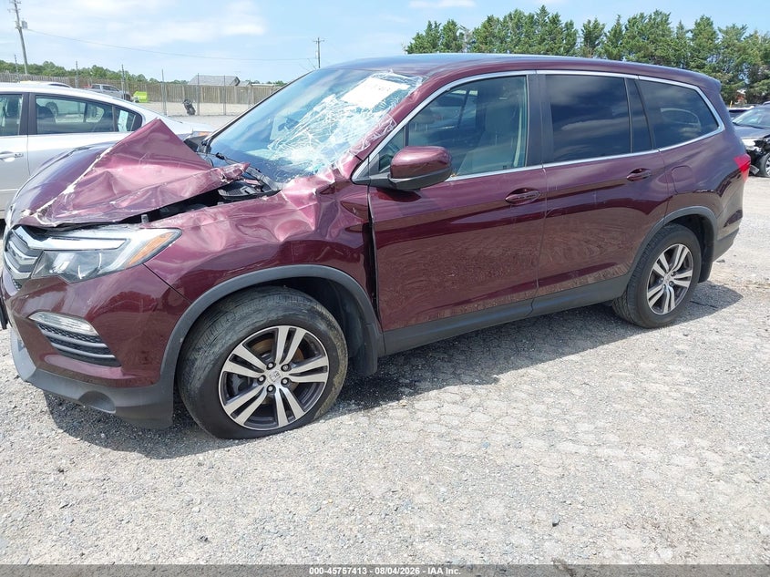 Vin: 5fnyf6h54hb085572, lot: 46256135, honda pilot ex-l 20172