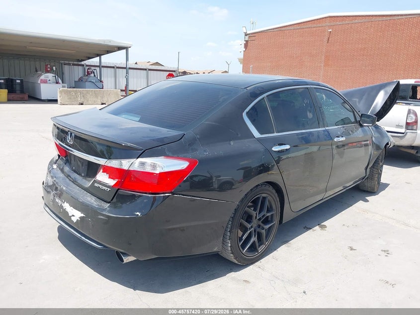 Vin: 1hgcr2f5xda253376, lot: 46256142, honda accord sport 20134