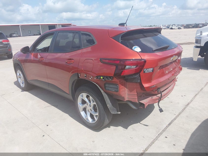 Vin: kl77lfe22rc032864, lot: 46256143, chevrolet trax fwd sp 20243