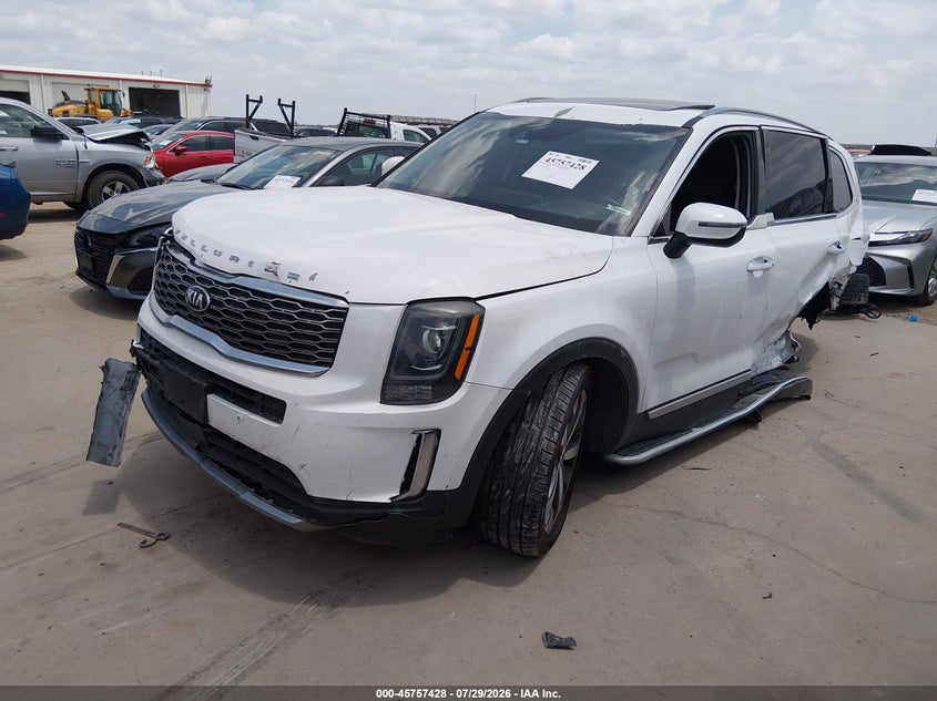 Vin: 5xyp64hc6mg097045, lot: 46256150, kia telluride s 20212