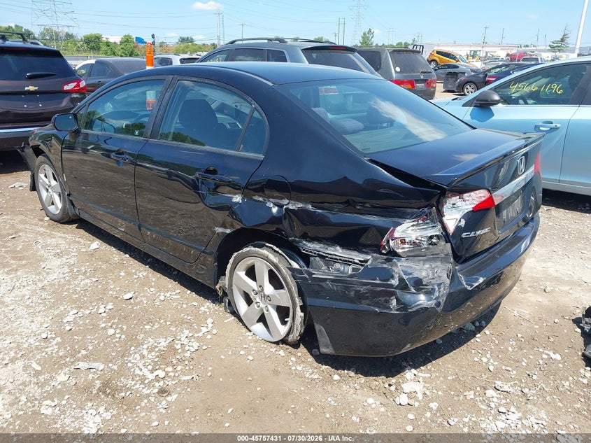 Vin: 19xfa1f68ae080276, lot: 46256153, honda civic lx-s 20103