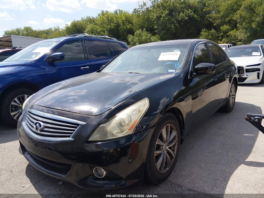 2012 INFINITI G37X auction photo 2