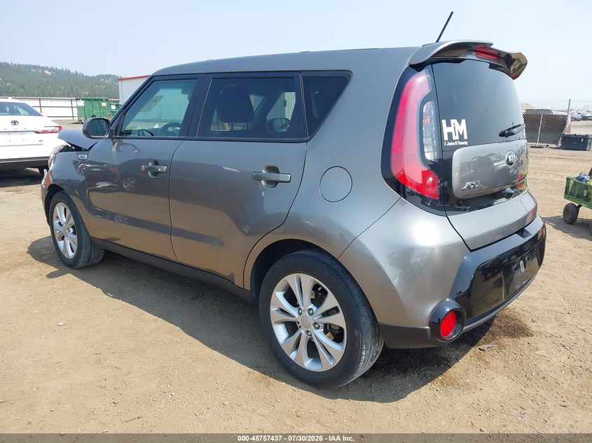 Vin: kndjp3a50g7391373, lot: 46256159, kia soul + 20163