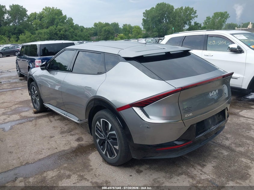Vin: kndc3dlc8p5101723, lot: 46256167, kia ev6 wind 20233