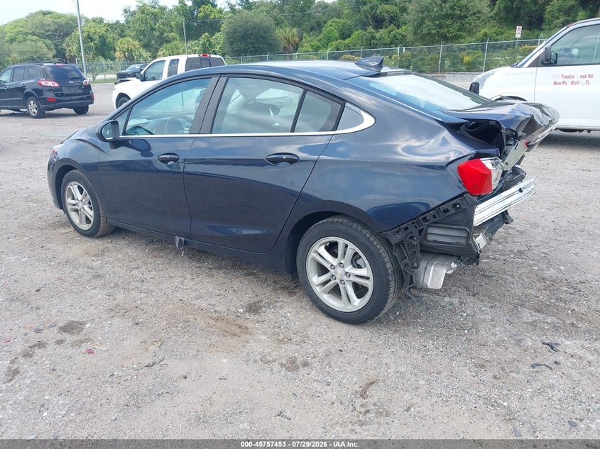 Vin: 1g1be5sm3g7298772, lot: 46256175, chevrolet cruze lt auto 20163