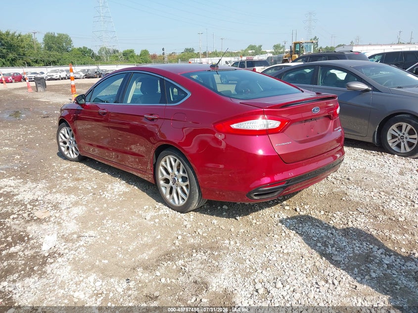 Vin: 3fa6p0k92dr213741, lot: 46256180, ford fusion titanium 20133