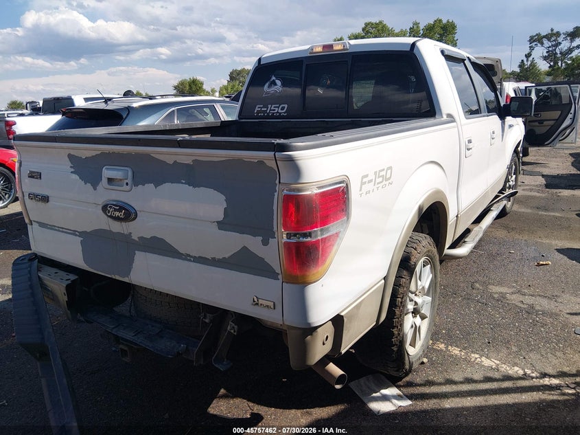 Vin: 1ftfw1cv7aka66184, lot: 46256184, ford f-150 lariat 20104