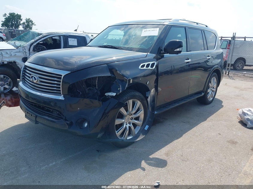 Vin: jn8az2ne4b9006641, lot: 46256185, infiniti qx56 20112