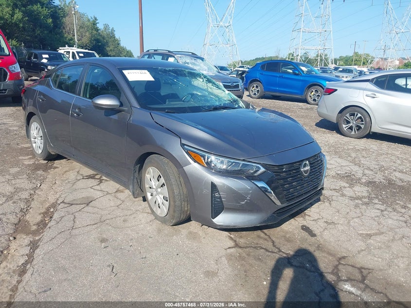 Vin: 3n1ab8bv2ry233325, lot: 46256190, nissan sentra s xtronic cvt 2024 img_1