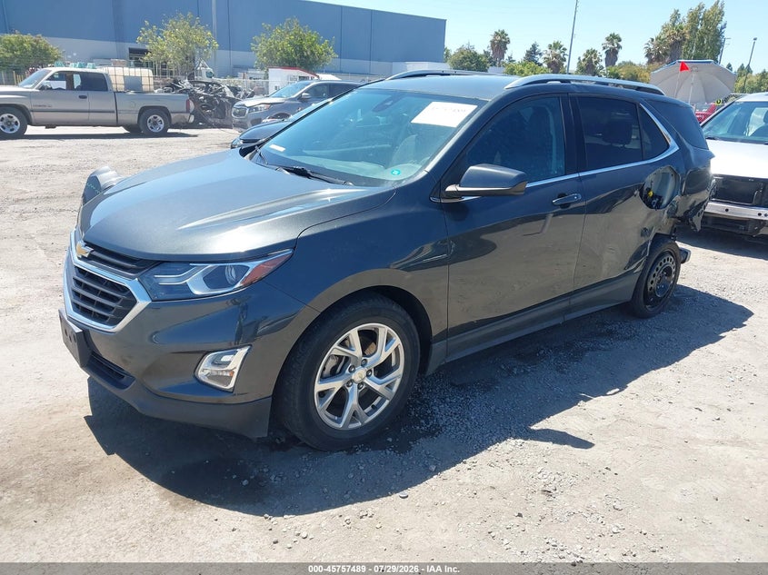2020 Chevrolet Equinox, Rear, IAAI, VIN 3GNAXLEX0LS632797 — photo 2