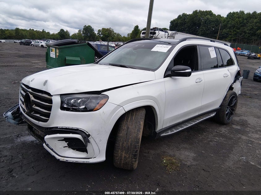 Vin: 4jgff5ke9sb481738, lot: 46256221, mercedes-benz gls 450 4matic 20252