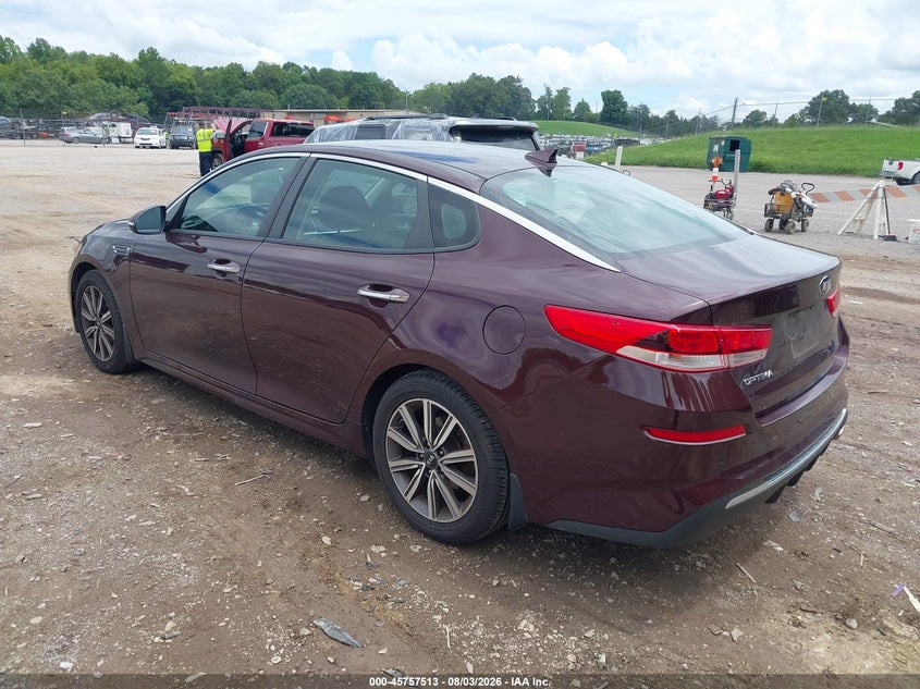 Vin: 5xxgt4l34kg371327, lot: 46256235, kia optima lx 20193