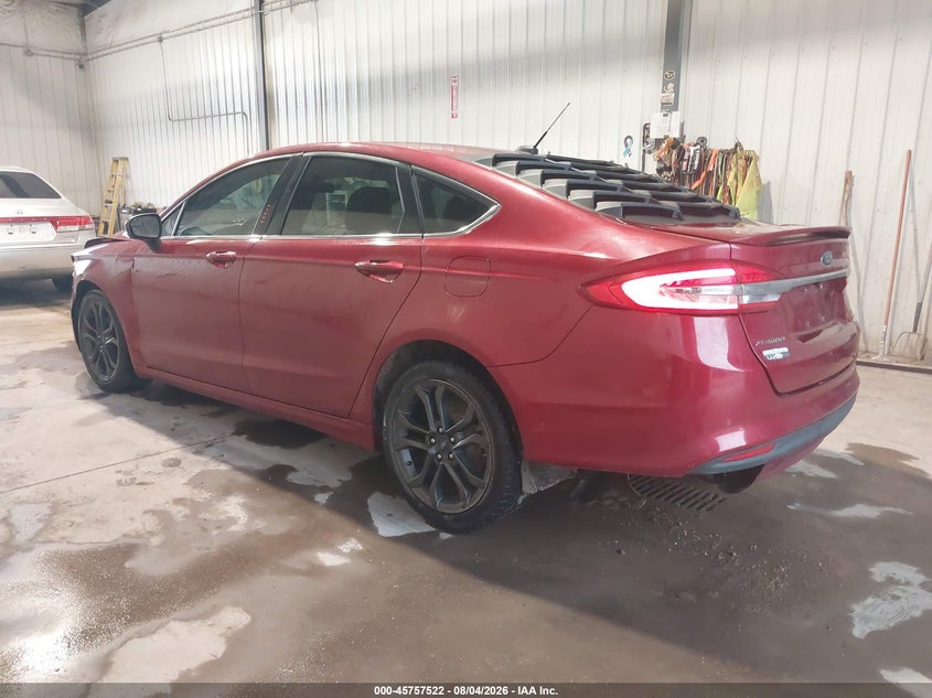 Vin: 3fa6p0hd6jr143264, lot: 46256244, ford fusion se 20183