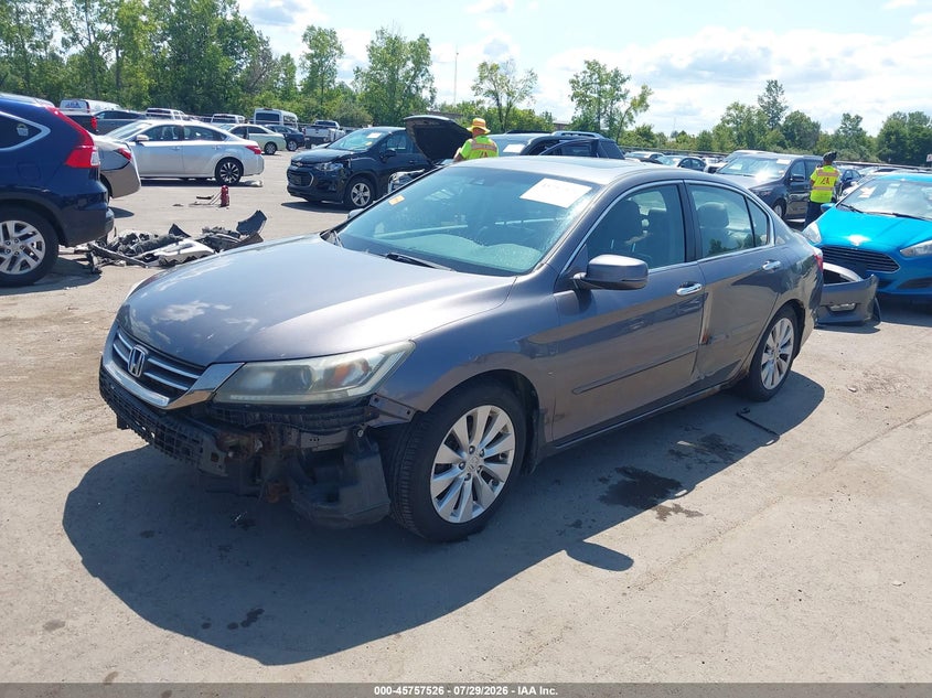 Vin: 1hgcr2f81da016494, lot: 46256247, honda accord ex-l 20132