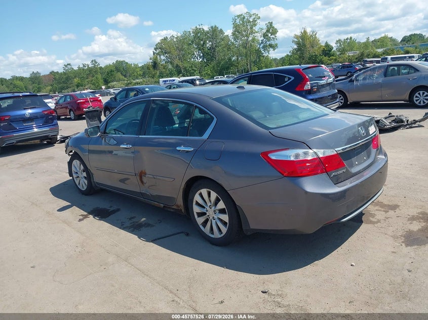 Vin: 1hgcr2f81da016494, lot: 46256247, honda accord ex-l 20133