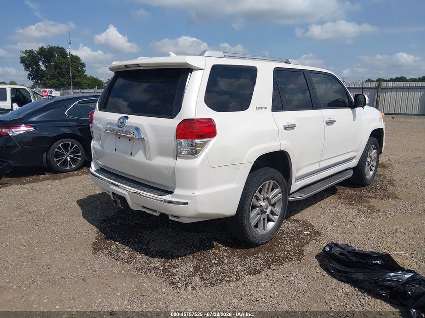 Vin: jtezu5jr2d5054944, lot: 46256248, toyota 4runner limited 20134