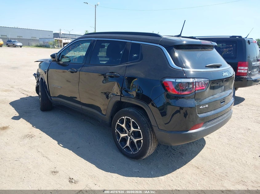 Vin: 3c4njdcn6st586114, lot: 46256257, jeep compass limited 4x4 20253
