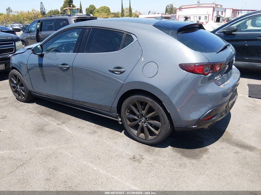 Vin: jm1bpbjyxm1401611, lot: 46256259, mazda mazda3 2.5 turbo 20213