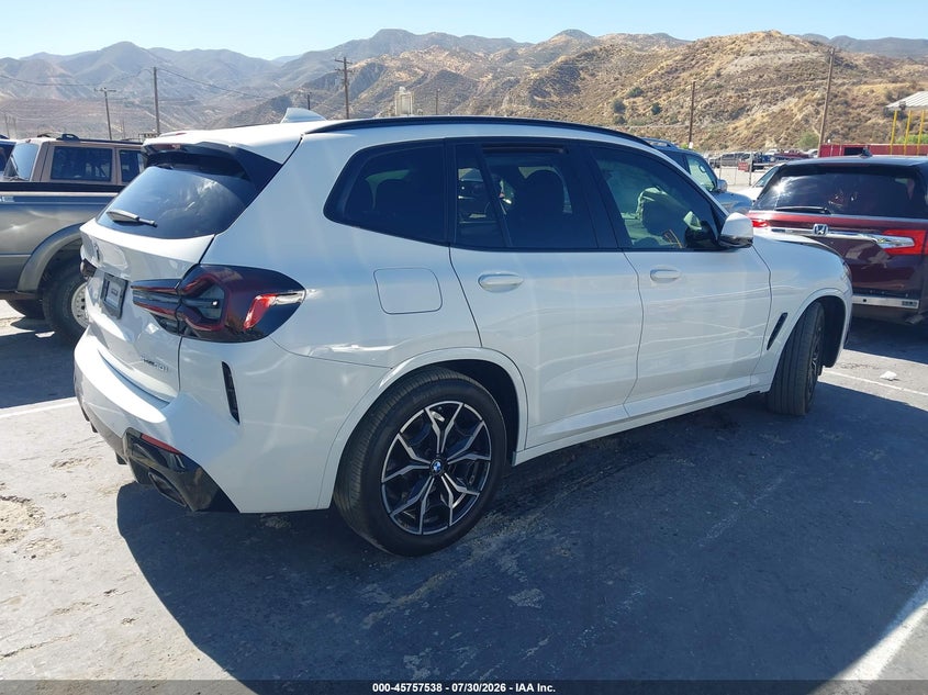 Vin: 5ux43dp00p9p52498, lot: 46256260, bmw x3 sdrive30i 20234