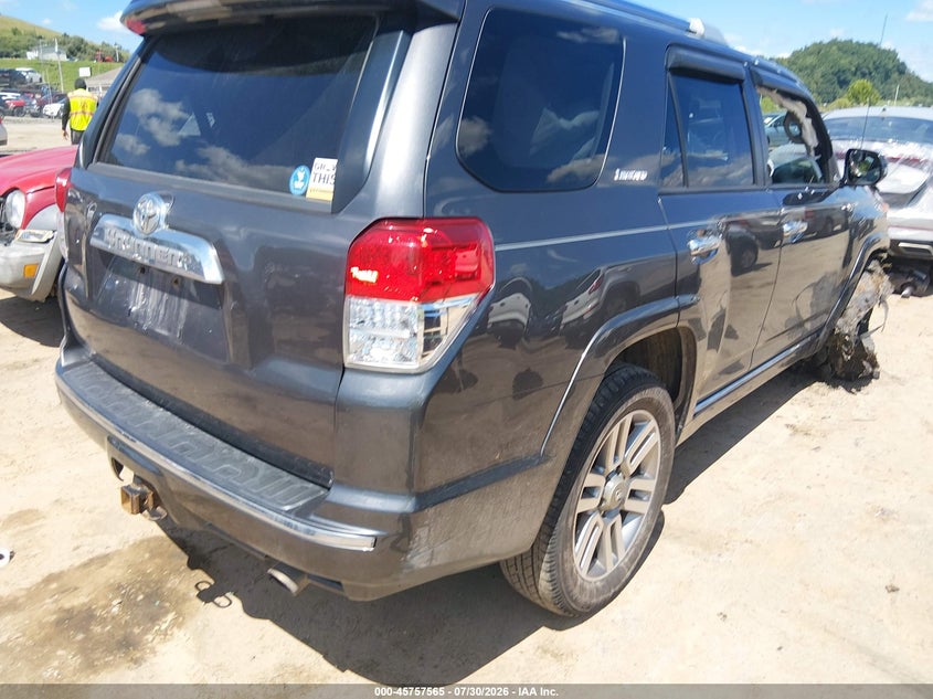 Vin: jtebu5jr3c5098838, lot: 46256287, toyota 4runner limited 20124