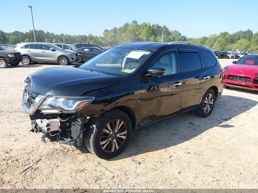 Vin: 5n1dr2mn1kc624010, lot: 46256298, nissan pathfinder sl 20192