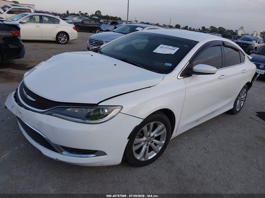 Vin: 1c3cccab3hn511825, lot: 46256321, chrysler 200 limited platinum 20172