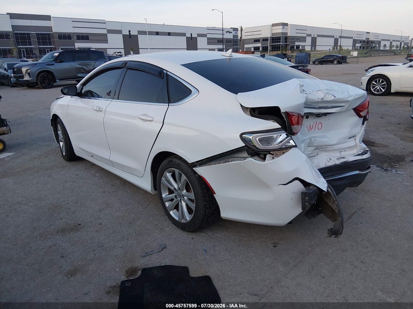 Vin: 1c3cccab3hn511825, lot: 46256321, chrysler 200 limited platinum 20173