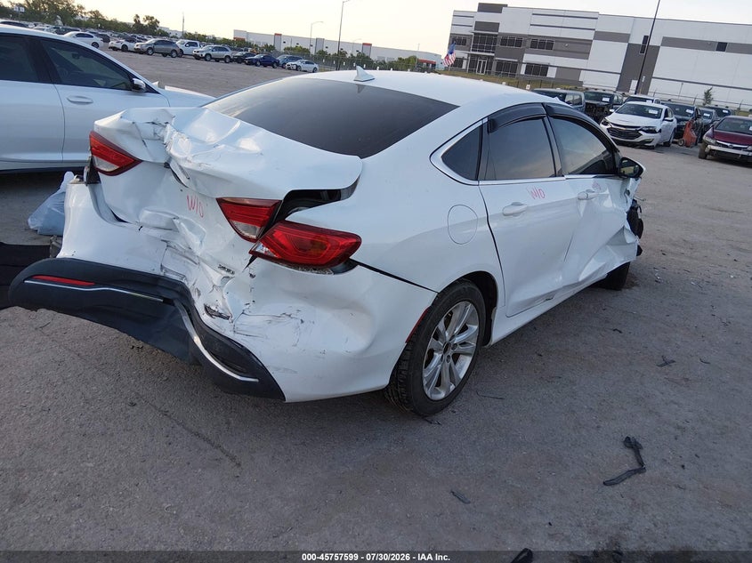 Vin: 1c3cccab3hn511825, lot: 46256321, chrysler 200 limited platinum 20174