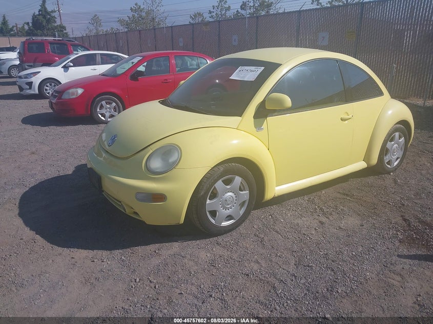 1999 VOLKSWAGEN NEW BEETLE auction photo 2
