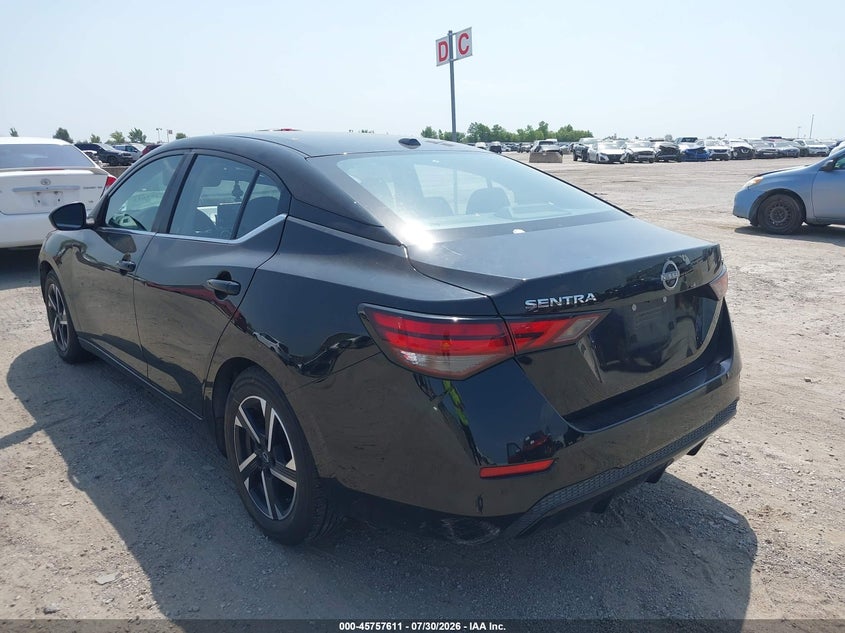 Vin: 3n1ab8cv1ry251927, lot: 46256333, nissan sentra sv xtronic cvt 20243