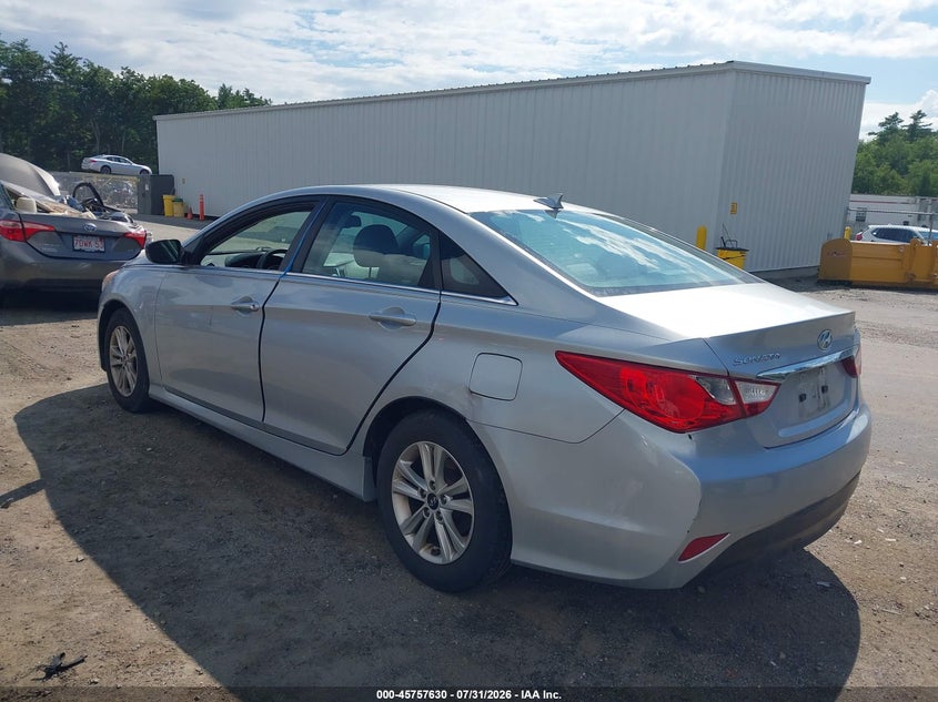 Vin: 5npeb4ac9eh842443, lot: 46256352, hyundai sonata gls 20143