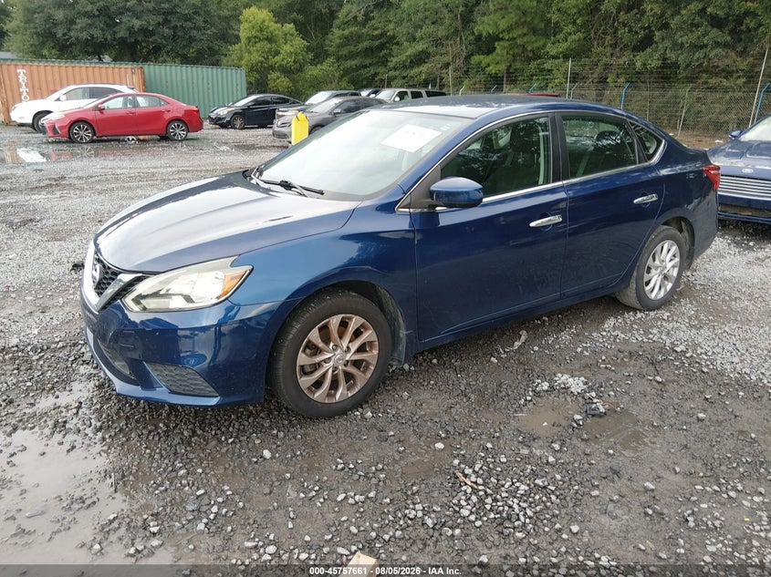 Vin: 3n1ab7ap4jy218973, lot: 46256383, nissan sentra s 20182