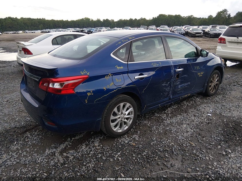 Vin: 3n1ab7ap4jy218973, lot: 46256383, nissan sentra s 20184