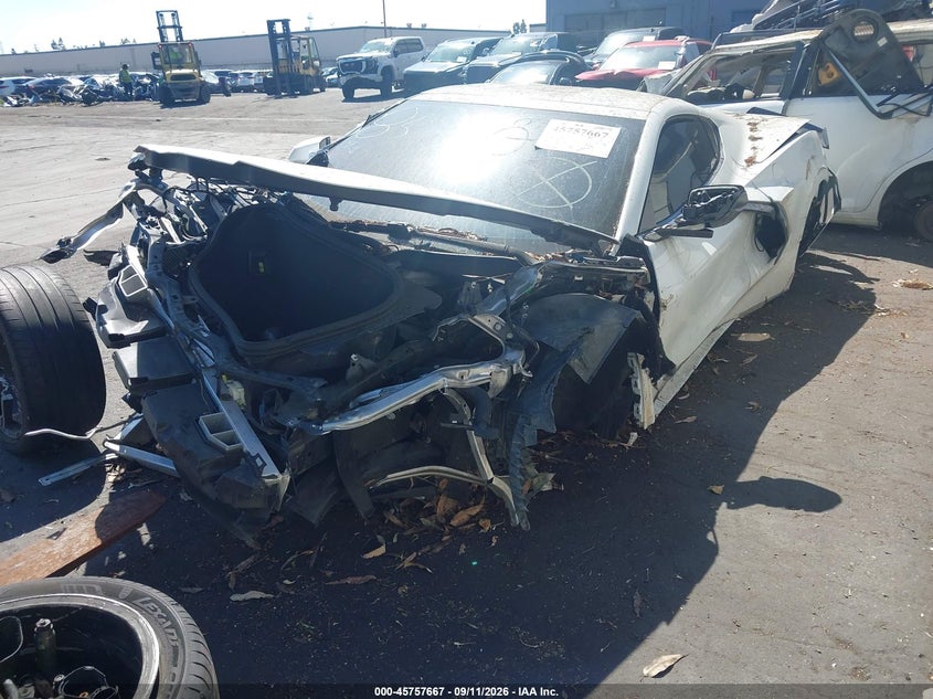 Vin: 1g1ya2d45m5122749, lot: 46256389, chevrolet corvette stingray rwd  1lt 20212
