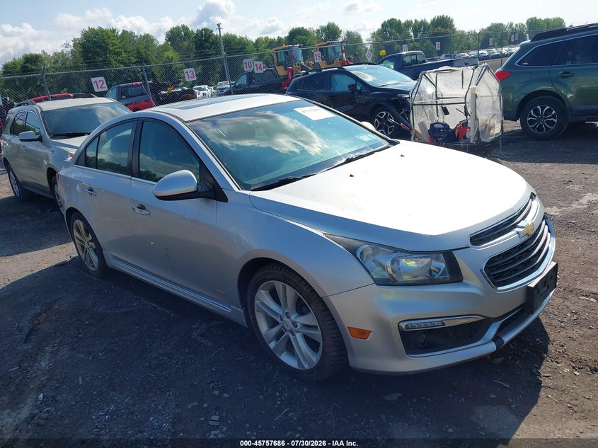 Vin: 1g1pg5sb4f7180257, lot: 46256408, chevrolet cruze ltz 2015 img_1