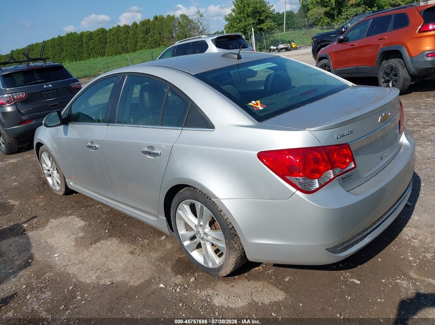 Vin: 1g1pg5sb4f7180257, lot: 46256408, chevrolet cruze ltz 20153