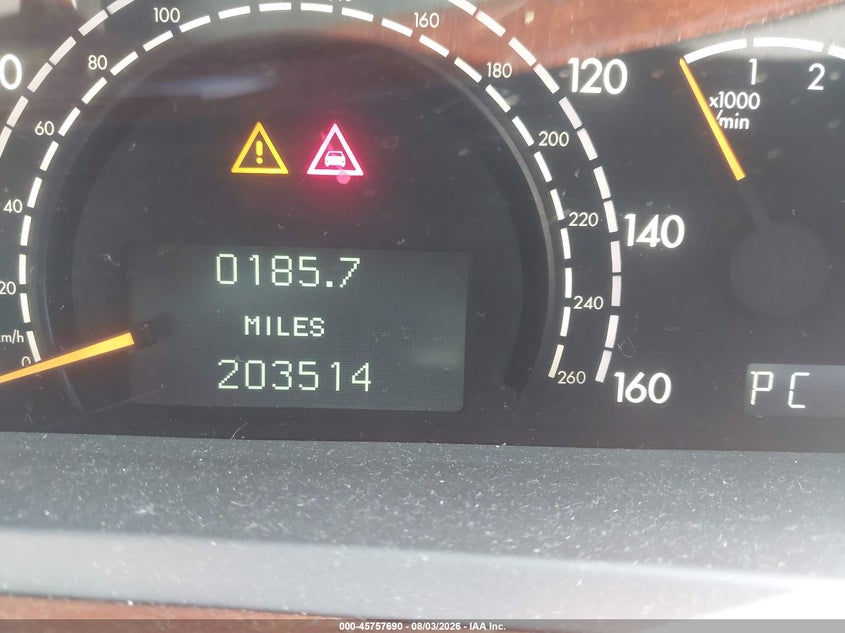 2004 MERCEDES-BENZ S 430 auction photo 7