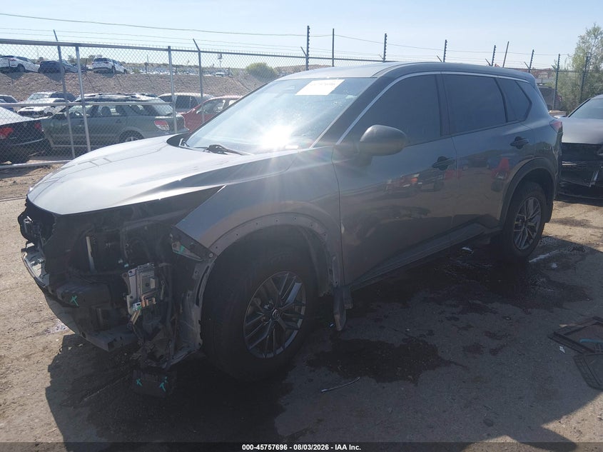 2021 Nissan Rogue, Front End, IAAI, VIN 5N1AT3AB7MC712082 — photo 2