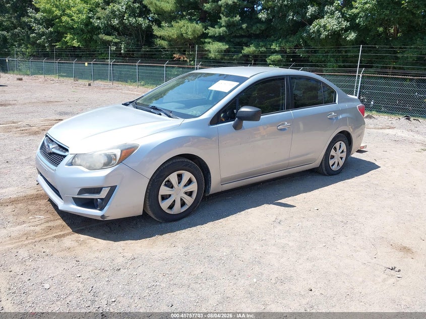 Vin: jf1gjaa65gh015566, lot: 46256425, subaru impreza 2.0i 20162