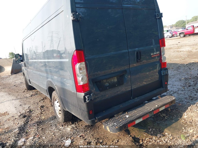 Vin: 3c6urvjg2le106940, lot: 46256434, ram promaster 3500 cargo van high roof 159 wb ext 20203