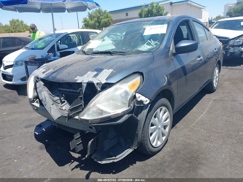Vin: 3n1cn7ap4gl806040, lot: 46256444, nissan versa 1.6 sv 20162