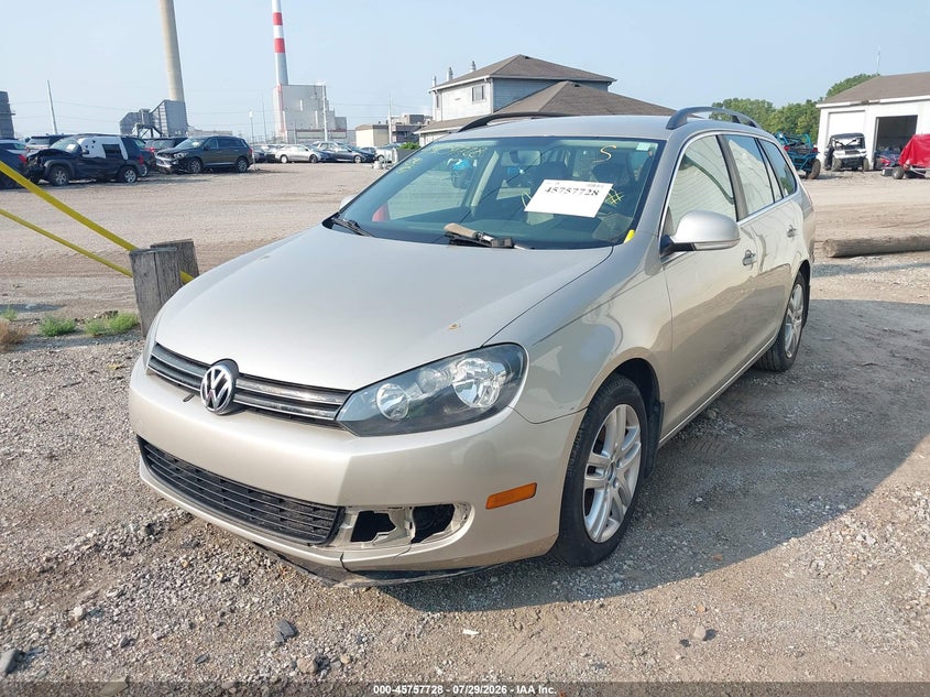 2012 VOLKSWAGEN JETTA SPORTWAGEN auction photo 2