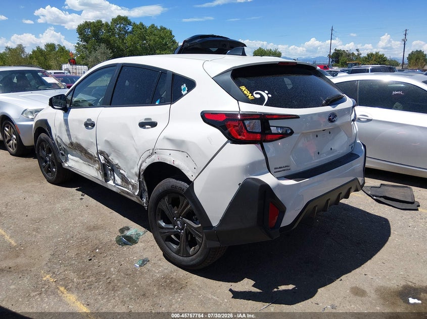 Vin: jf2guabc0s8234953, lot: 46256476, subaru crosstrek 20253