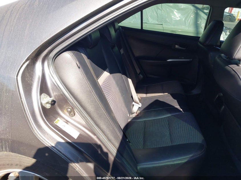 2014 TOYOTA CAMRY SEDAN 2.5L I-4 DOHC, VVT, 178HP