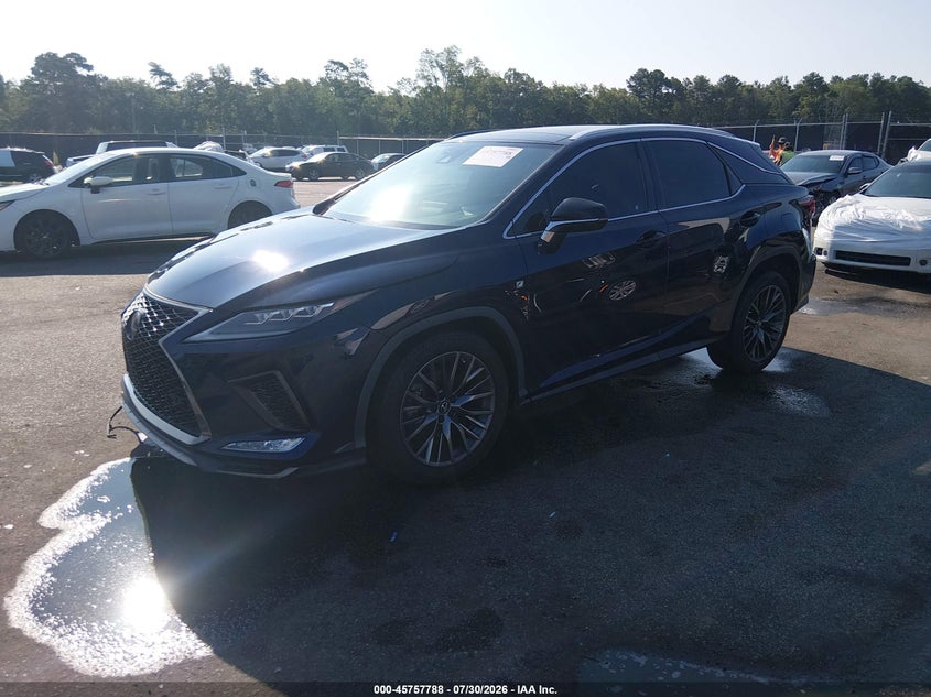 Vin: 2t2yzmda1lc222068, lot: 46256510, lexus rx 350 f sport performance 20202