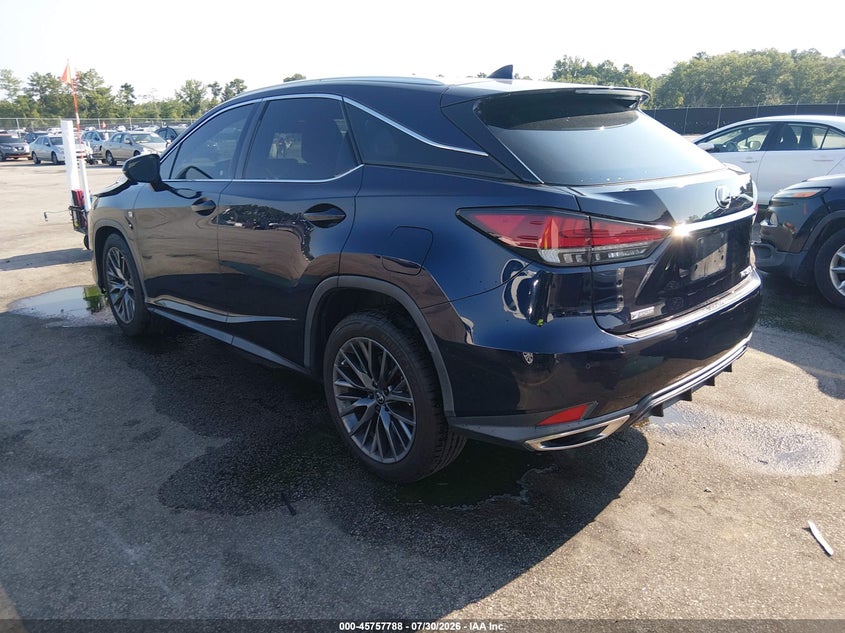 Vin: 2t2yzmda1lc222068, lot: 46256510, lexus rx 350 f sport performance 20203