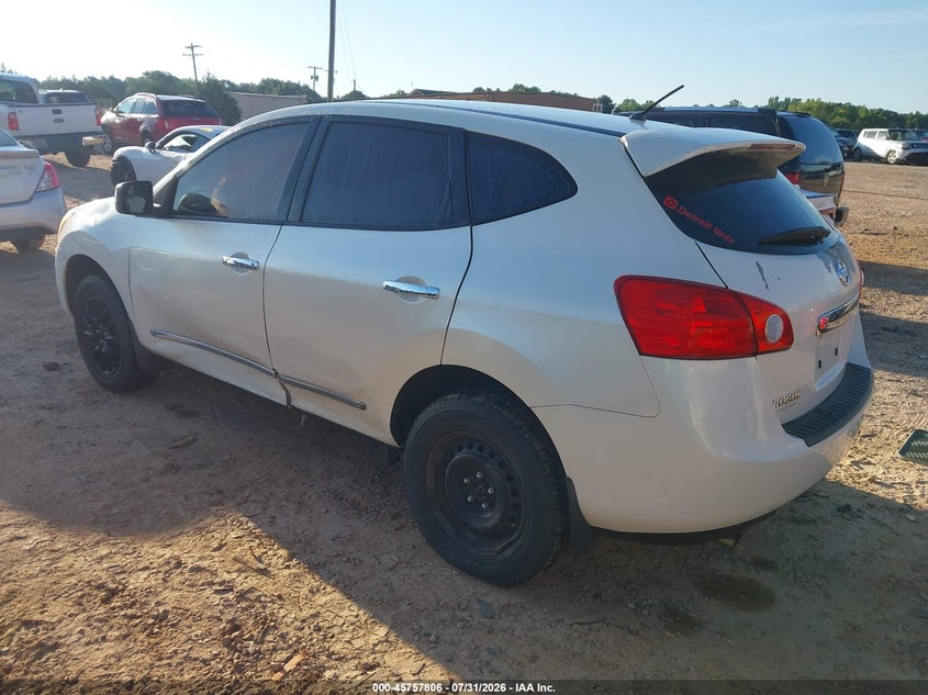 Vin: jn8as5mv6dw122645, lot: 46256528, nissan rogue s 20133